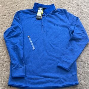 Under Armour Royal Blue Quarter-button
